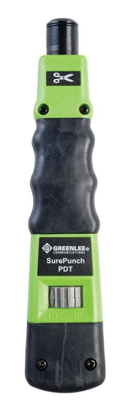 Greenlee SurePunch PDT (PT-3574) - ударный инструмент для расшивки кабеля на кросс с лезвием BIX Greenlee SurePunch PDT (PT-3574) - ударный инструмент для расшивки кабеля на кросс с лезвием BIX