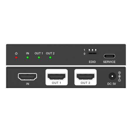 Lideo SP-8K12, сплиттер сигнала HDMI 1x2 8K UHD