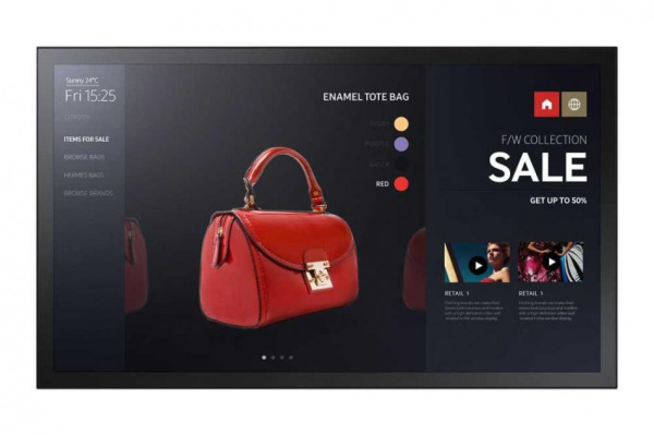 Samsung PM32F-BC 32". Сенсорный дисплей (емкостной) 32", 300 кд/м2 (с учетом сенсорного стекла), тонкий корпус, SoC 4.0 Samsung PM32F-BC 32". Сенсорный дисплей (емкостной) 32", 300 кд/м2 (с учетом сенсорного стекла), тонкий корпус, SoC 4.0