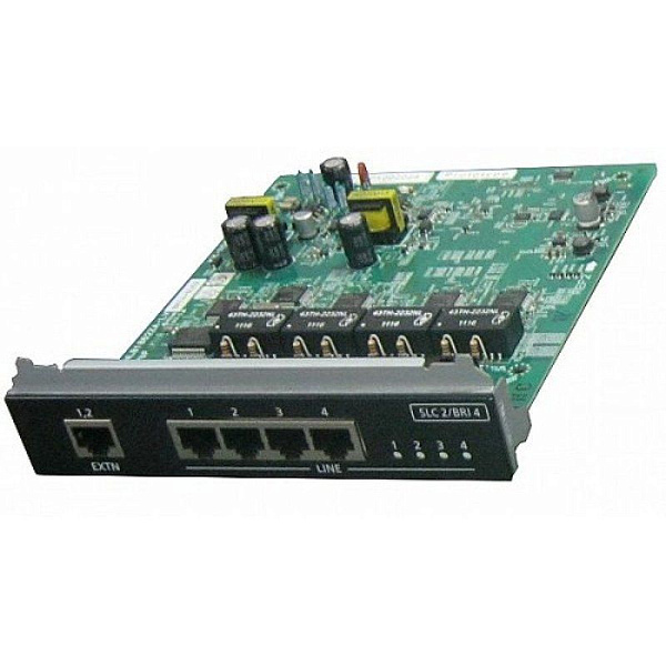Panasonic KX-NS0280X 4-портовая плата цифровых интерфейсов BRl / 2-портовая плата ТА (SLC2/BRI4)