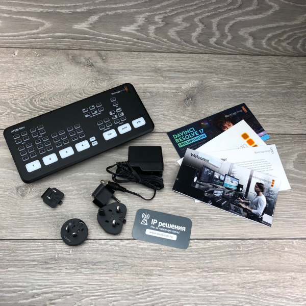 ATEM Mini,  видеомикшер ATEM Mini,  видеомикшер