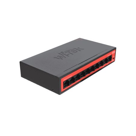 WI-TEK WI-PS210H v3, неуправляемый коммутатор