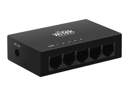 WI-TEK WI-SG105 v3, неуправляемый гигабитный коммутатор