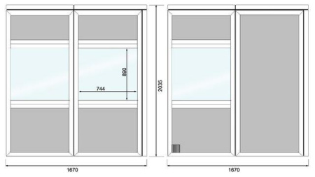 Закрытая кабина POLYTCAB 2100 (вентиляция)