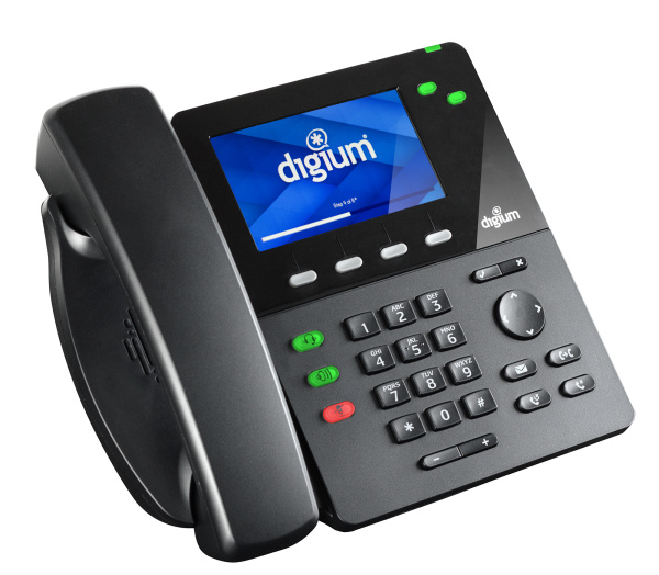 Digium D60 - IP-телефон, 2 SIP линии, POE