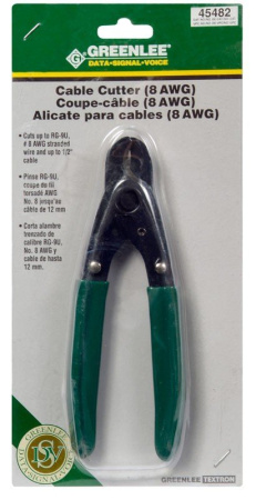 Greenlee Cable Cutter - кабелерез для витой пары UTP/STP и коаксиального кабеля