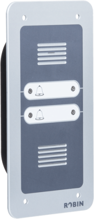 Robin Compact SIP домофон (2 клавиши,  для скрытого монтажа)
