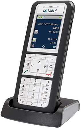 Mitel 632d v2 (Set), беспроводной DECT телефон (с зарядной подставкой)