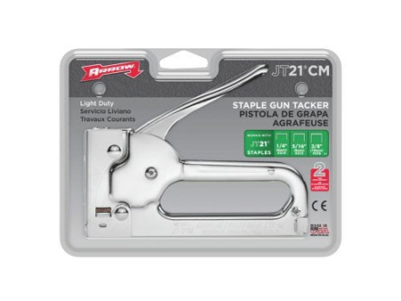 Arrow JT21C - степлер (прямые скобы длиной 6, 8 и 10 мм)
