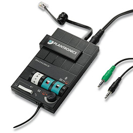 Plantronics MX10, адаптер для подключение телефонных гарнитур к телефону и компьютеру