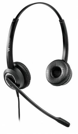 VT VT6200-D QD(P)-RJ9(03), проводная бинауральная головная гарнитура 