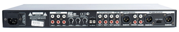 CVGaudio PSS-31, профессиональный предусилитель / эквалайзер / кроссовер CVGaudio PSS-31, профессиональный предусилитель / эквалайзер / кроссовер