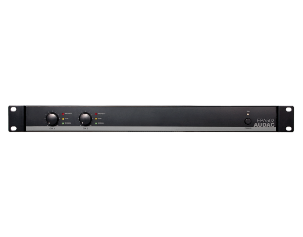 AUDAC EPA502, двухканальный низкоомный усилитель AUDAC EPA502, двухканальный низкоомный усилитель