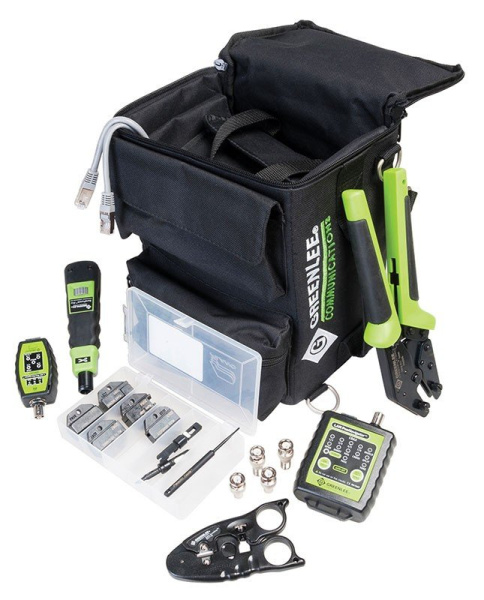 Greenlee Ultimate DataReady Pro - набор инструментов для СКС Greenlee Ultimate DataReady Pro - набор инструментов для СКС