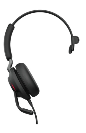 Jabra Evolve2 40 (24089-899-999), проводная гарнитура для компьютера, USB-A, MS Mono