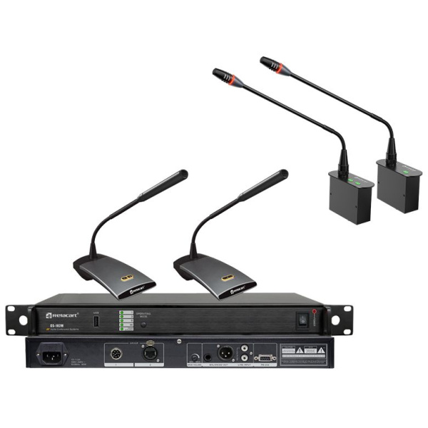 Relacart CS-102BD, врезной пульт делегата