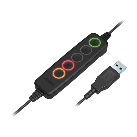 Axtel Voice UC45 duo NC, компьютерная гарнитура Axtel Voice UC45 duo NC, компьютерная гарнитура