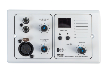 CVGaudio WCP-D2W, Настенный зональный контроллер CVGaudio WCP-D2W, Настенный зональный контроллер