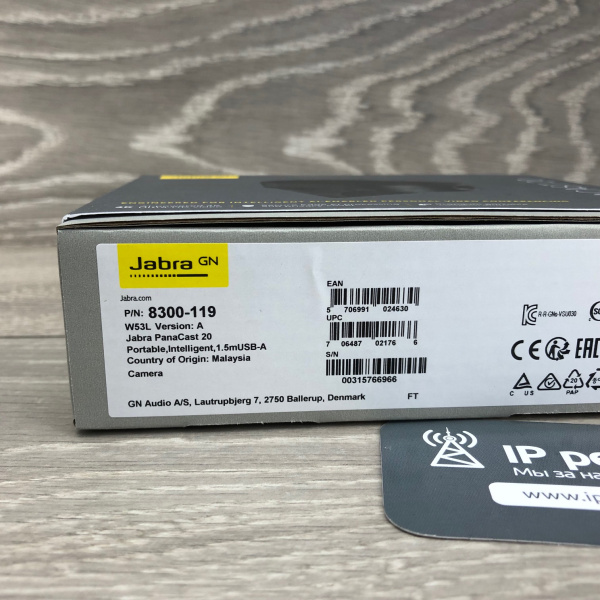 Jabra PanaCast 20, USB камера Jabra PanaCast 20, USB камера