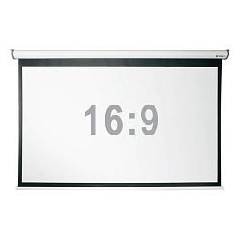 Экран настенный с электроприводом Digis DSEP-16901, формат 16:9, 90" (206x126), MW