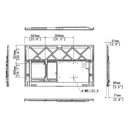 Uniview MW3586-U-E, интерактивная панель 86"