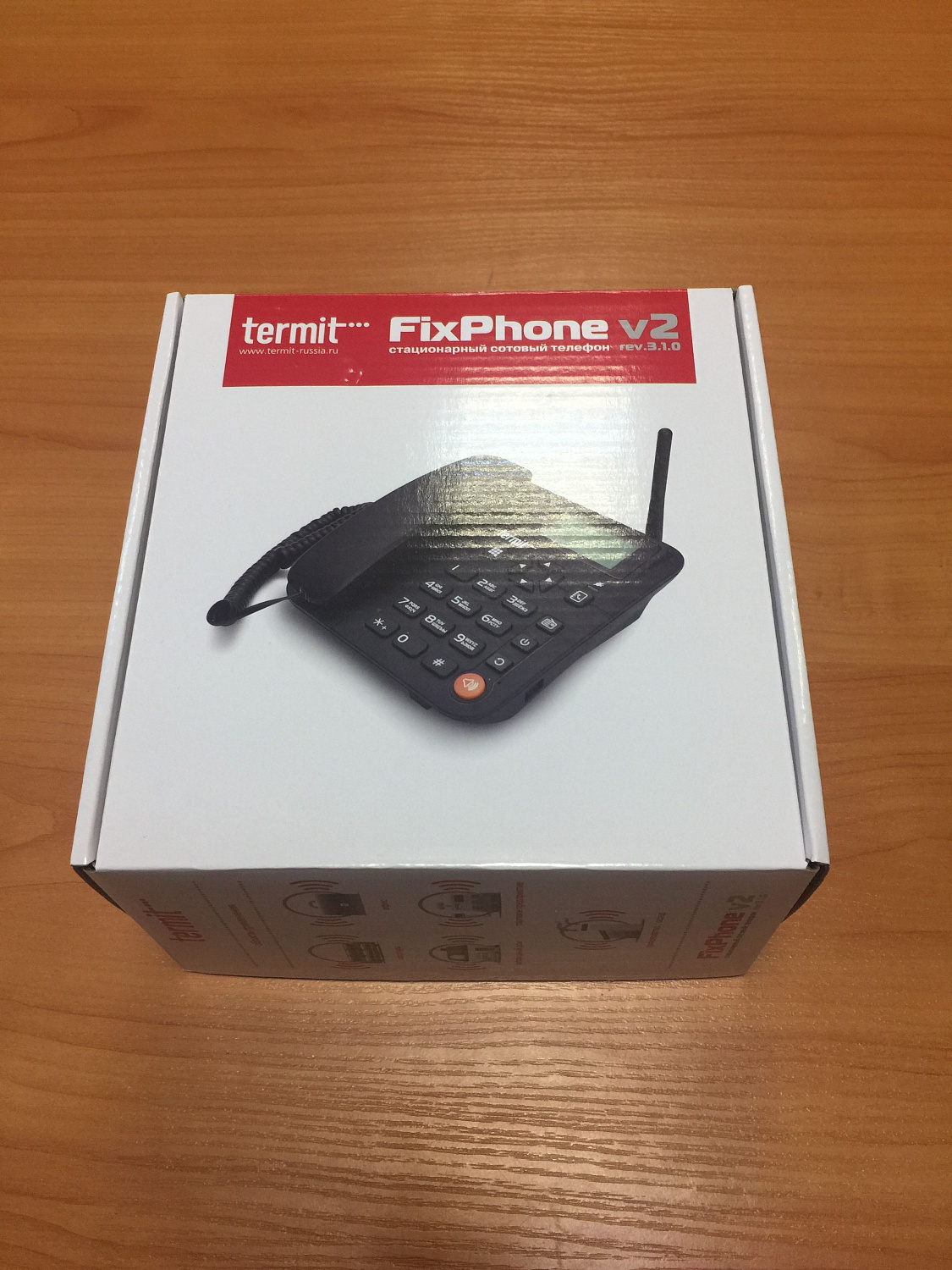 Termit FixPhone v2 rev3, стационарный GSM телефон 