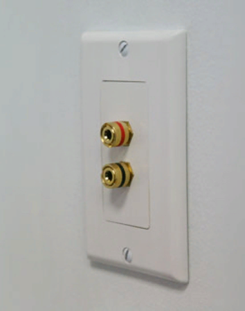 CVGaudio WSP01, одноканальный настенный декоративный кабельный вывод