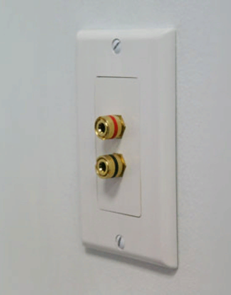 CVGaudio WSP01, одноканальный настенный декоративный кабельный вывод CVGaudio WSP01, одноканальный настенный декоративный кабельный вывод