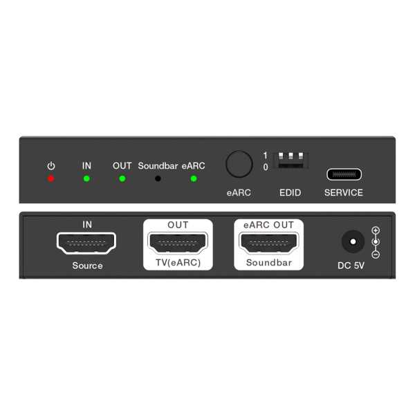 Lideo SP12SA2-8K, сплиттер HDMI 2.1