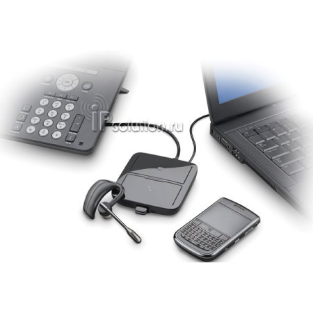 Plantronics MDA200, адаптер для подключения гарнитур к компьютеру и стационарному телефону
