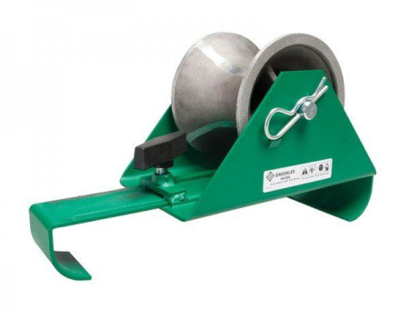 Greenlee 660QA - направляющий кабельный ролик для лотка (114 мм; 45 кг)