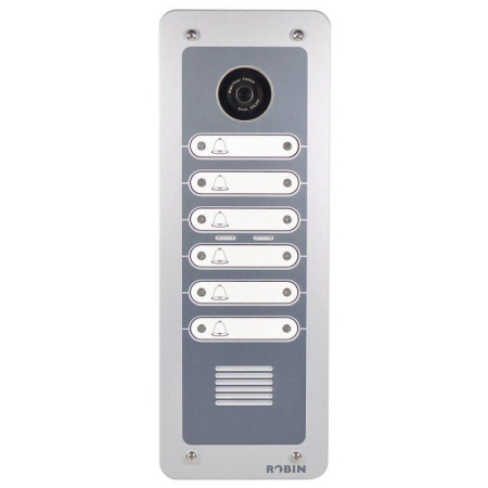Robin SmartView SIP видеодомофон (6 клавиш,  камера 5Мп , для скрытого монтажа)