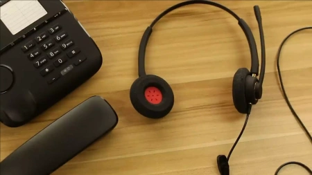 VoiceXpert VXH-500DM-S, проводная USB-гарнитура
