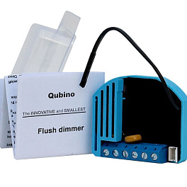 Z-Wave диммер - Qubino flush dimmer, встраиваемый регулятор освещения