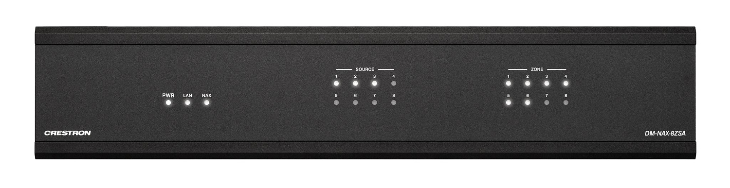Crestron DM-NAX-8ZSA, 8-зонный потоковый усилитель
