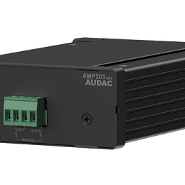 AUDAC AMP203, стереофонический микшер-усилитель