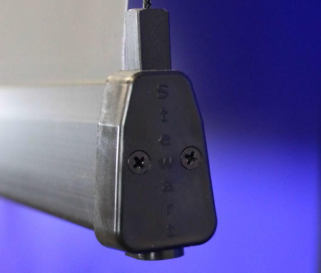 Экран настенный Cima by Stewart 92" 16:9 16:9 114x203 ed.15,2см., полотно NEVE™ (WHITE), щирина корпуса 255 см. цвет белый, STI контроллерМоторизованные экраны часто применяются в домашних кинотеатрах, конференц-залах, учебных заведениях, тренинговых ауди