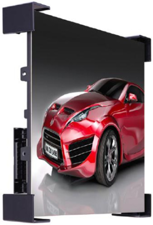 Светодиодный дисплей, шаг пикселя 2 мм, размер панели 384 x 360 x 77 мм Светодиодный дисплей, шаг пикселя 2 мм, размер панели 384 x 360 x 77 мм