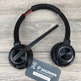 Plantronics Savi W8220-M, беспроводное DECT-решение для компьютера, смартфона и стационарного телефона (Microsoft, стерео)