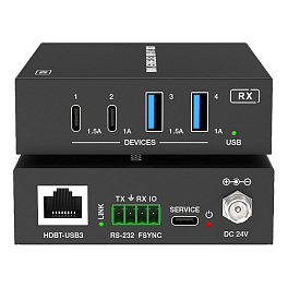Prestel ETP-XUSB3C, комплект передачи USB 3.2 по витой паре с входом USB-C