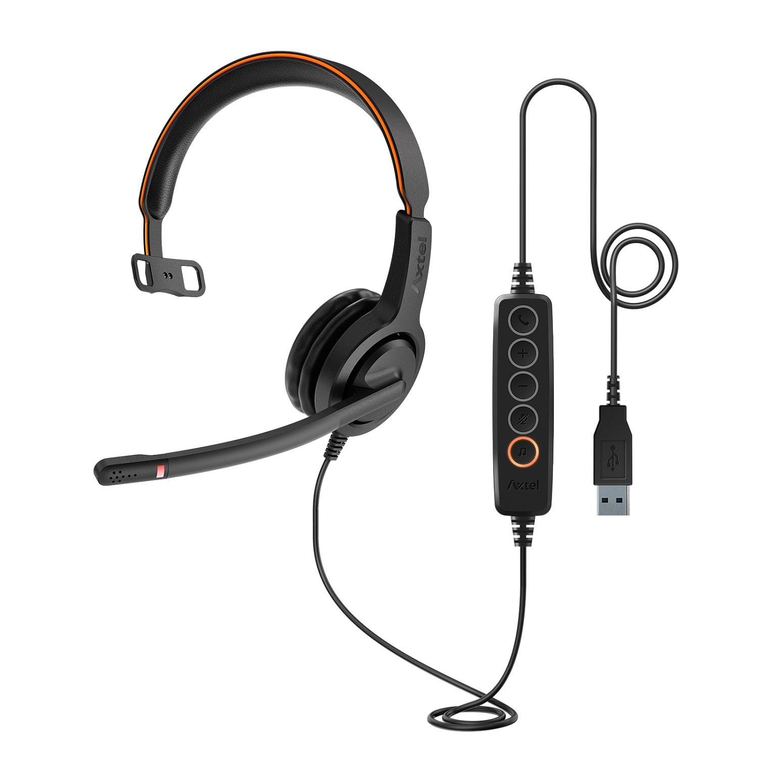 Axtel Voice UC40 mono NC, компьютерная гарнитура