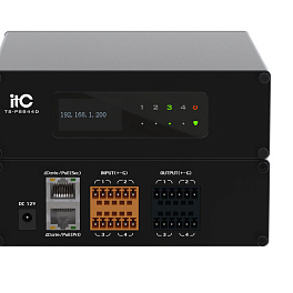 ITC TS-P8844D,  Dante аудио интерфейс 4х4
