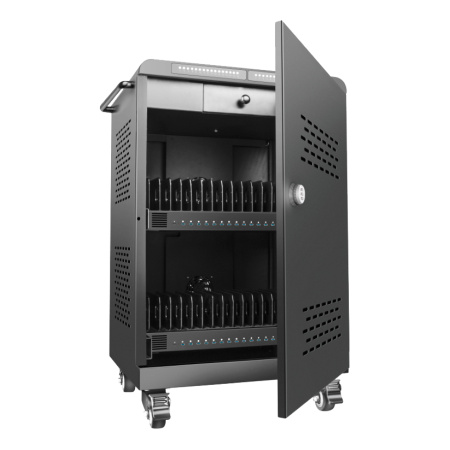 Lideo CHS-32, зарядная станция на 32 слота 2000 Вт черная