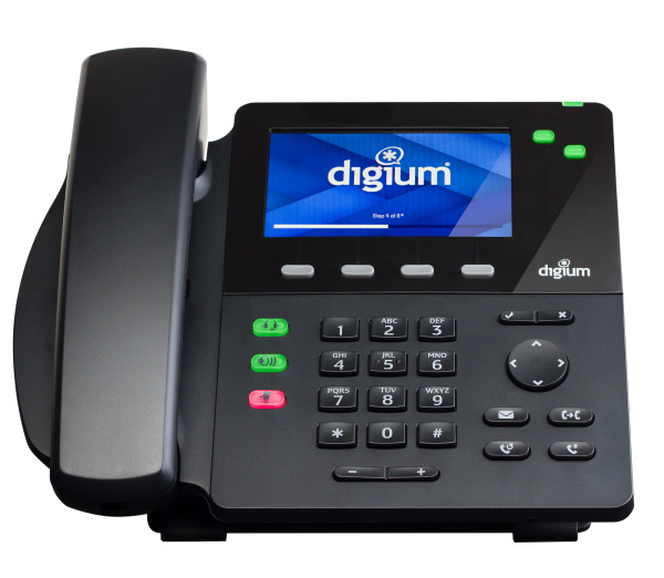 Digium D60 - IP-телефон, 2 SIP линии, POE