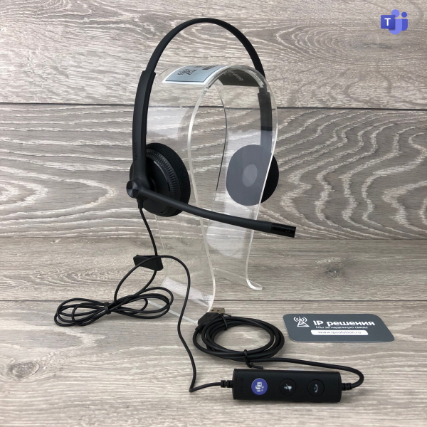 Yealink UH34 Lite Dual Teams, USB стерео гарнитура для MS Teams Yealink UH34 Lite Dual Teams, USB стерео гарнитура для MS Teams