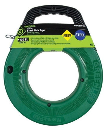 Greenlee FTS438W-100 - УЗК, металл пруток (30,5 м х 6,4 мм) Greenlee FTS438W-100 - УЗК, металл пруток (30,5 м х 6,4 мм)