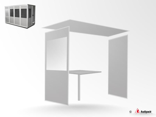 Секция для дополнительного рабочего места переводчика для Silent 6300