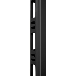 Cabeus, SH-05C42-BK, вертикальный кабельный органайзер в шкаф 42U, металлический, цвет черный (RAL 9004)