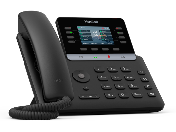 Yealink SIP-T73W, ip-телефон (12 аккаунтов, Wi-Fi, 2,8" цветной экран, порт USB, BLF, PoE, GigE, без БП)