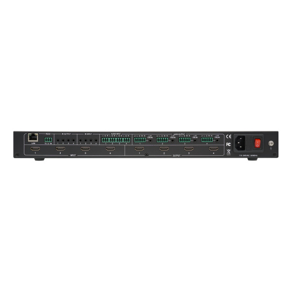Prestel FMS-44H2A, матричный коммутатор HDMI 4x4
